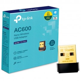 Adaptador TP-Link USB Wireless AC600 Archer T2U Nano