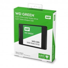 SSD WD Green 480GB SATA 3 Leitura 545MB/s e Gravação 430MB/s