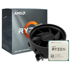 Processador AMD Ryzen 5 4500 3.6GHz (4.1GHz Max Turbo) Cache 11MB AM4 Sem Vídeo
