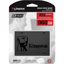SSD Kingston A400 960GB SATA Leitura 500MB/s Gravação 450MB/s