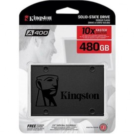 SSD KINGSTON A400 480GB 500MB/s para leitura e 450MB/s para gravação