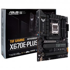 Placa Mãe ASUS TUF GAMING X670E-PLUS AMD X670 AM5 DDR5