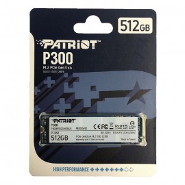 M.2 PATRIOT P300 512GB M.2 2280 PCIe GEN 3X4
