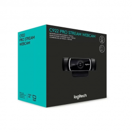Webcam Logitech C922 PRO STREAM com Microfone Embutido Full HD 1080p 30fps e Tripé Incluso Compatível Logitech Capture