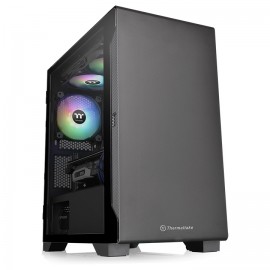 Gabinete Thermaltake S100 TG Snow Edition 3mm Tempered Glass x 1