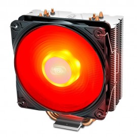 Cooler Para Processador DeepCool GAMMAXX LED Vermelho Intel e AMD 120mm