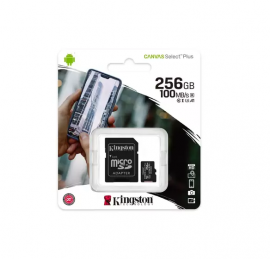 Cartão de memória Kingston Micro SD 256GB 100MB/s